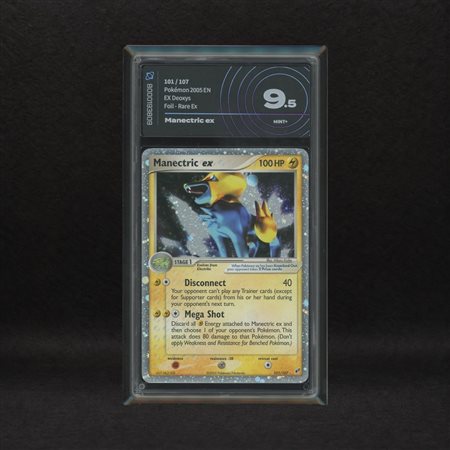 The Pokémon Company  
Manectric ex #101 Holo, EX Deoxys [ENG] 2005
 