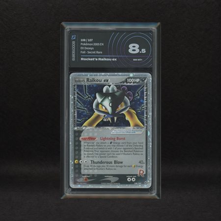 The Pokémon Company  
Rocket's Raikou ex #108 Holo - Secret, EX Deoxys [ENG] 2005
 