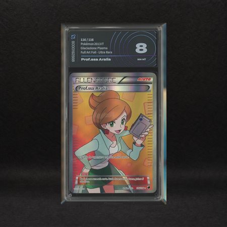 The Pokémon Company  
Prof.ssa Aralia #116 Holo, Nero e Bianco - Glaciazione Plasma [ITA] 2013
 