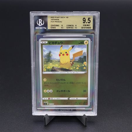 The Pokémon Company  
Pikachu #127 sI Reverse Holo, Sword & Shield - Start Deck 100 [JAP] 2022
 