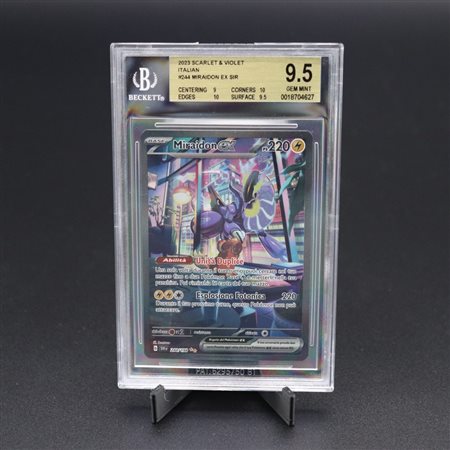 The Pokémon Company  
Miraidon ex #244 SVI, SIR Holo, Scarlatto e Violetto [ITA] 2023
 