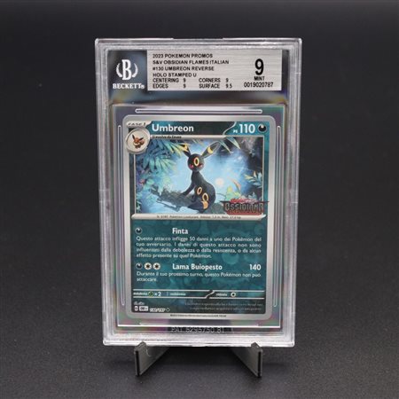 The Pokémon Company  
Umbreon #130 OBF Stamped Reverse Holo, Scarlatto e Violetto - Ossidiana Infuocata [ITA] 2023
 