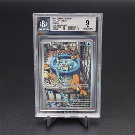 The Pokémon Company  
Squirtle #148 SCR, IR Holo, Scarlatto e Violetto - Corona Astrale [ITA] 2024
 