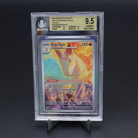 The Pokémon Company  
Rapidash #189 DRI, IR Holo, Scarlatto e Violetto - Rivali Predestinati [ITA] 2025
 