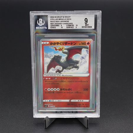 The Pokémon Company  
Charizard Radiant #001 svK Holo, Scarlet & Violet - Stellar Miracle Deck Build Box [JAP] 2024
 