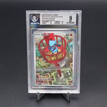 The Pokémon Company  
Riolu #010 MEP Holo, Megaevoluzione - Black Star Promos [ITA] 2025
 