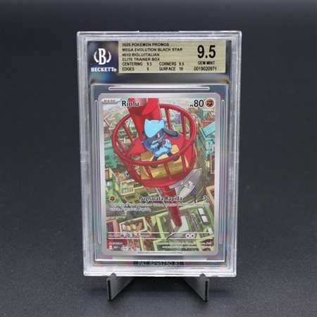 The Pokémon Company  
Riolu #010 MEP Holo, Megaevoluzione - Black Star Promos [ITA] 2025
 