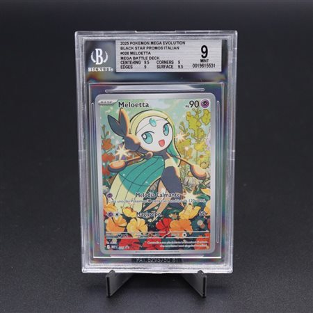 The Pokémon Company  
Meloetta #026 MEP Holo, Megaevoluzione - Black Star Promos [ITA] 2025
 