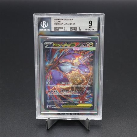 The Pokémon Company  
Mega Latias ex #181 MEG, SIR Holo, Megaevoluzione [ITA] 2025
 