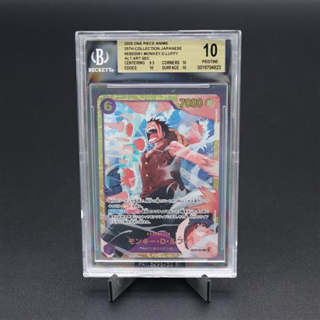 Bandai  
Monkey.D.Luffy #EB02-061, SEC Secret Rare Holo, EB-02: Anime 25th Collection [JAP] 2025
 