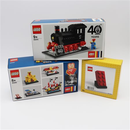 The LEGO Group  
LEGO Anniversaries & Heritage – Three–Set Lot 2018 – 2020
 