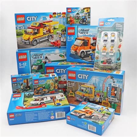 The LEGO Group  
LEGO City Vehicles & Adventures – Eleven–Set Lot 2013 – 2018
 