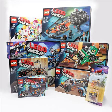 The LEGO Group  
LEGO The LEGO Movie & The LEGO Movie 2 – Nine Set Lot 2014 – 2019
 