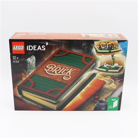 The LEGO Group  
LEGO 21315 – Brick Tales Pop–Up Book 2018
 38 x 26 x 9 cm