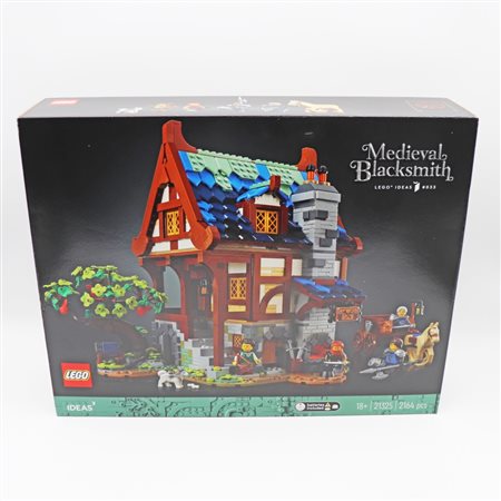 The LEGO Group  
LEGO 21325 – Medieval Blacksmith 2021
 48 x 37.5 x 11 cm