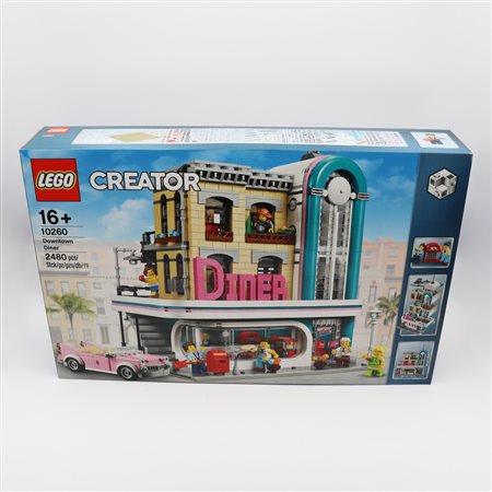 The LEGO Group  
LEGO 10260 – Downtown Diner 2018
 58 x 37.5 x 10 cm
