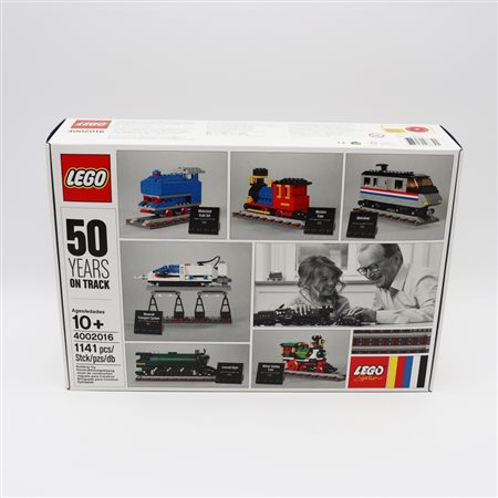The LEGO Group  
LEGO 4002016 – 50 Years on Track – Employee Exclusive 2016
 38 x 26 x 9 cm
