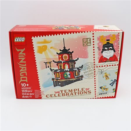 The LEGO Group  
LEGO 4002021 – The Temple of Celebrations (Employee Exclusive) 2021
 38 x 26 x 11.5 cm
