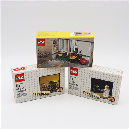 The LEGO Group  
LEGO Minifigure Celebration – Three–Set Lot 2014 – 2018
 