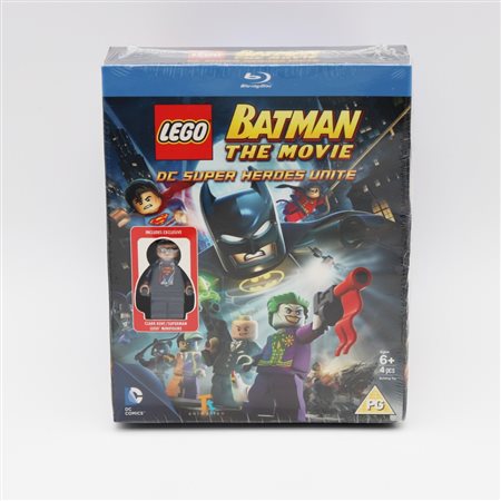 The LEGO Group  
LEGO 5002202 – Batman: The Movie – DC Super Heroes Unite DVD with Exclusive Clark Kent Minifigure 2013
 13.7 x 19.5 x 3.8 cm