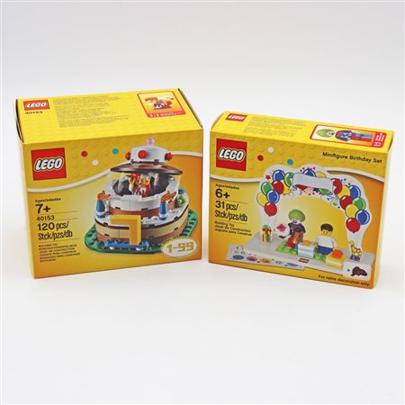 The LEGO Group  
LEGO Birthday Celebration – Two–Set Lot 2013 – 2015
 