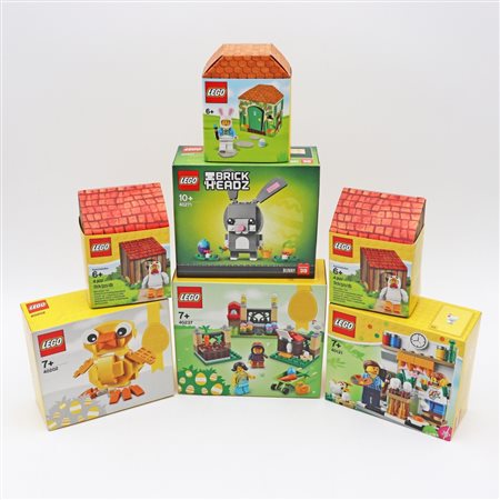The LEGO Group  
LEGO Easter Collection – Seven–Item Lot 2015 – 2018
 
