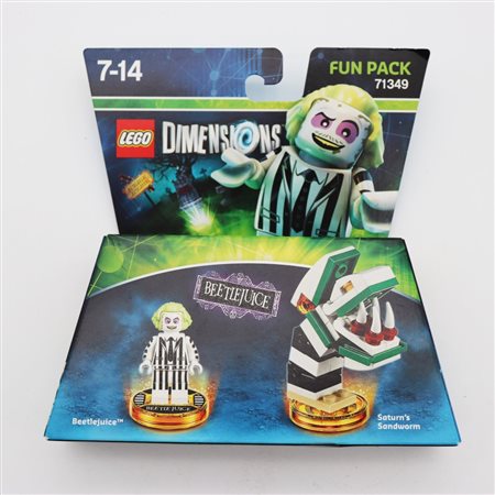 The LEGO Group  
LEGO 71349 – Fun Pack – Beetlejuice (Beetlejuice and Saturn's Sandworm) 2017
 17 x 19 x 5 cm