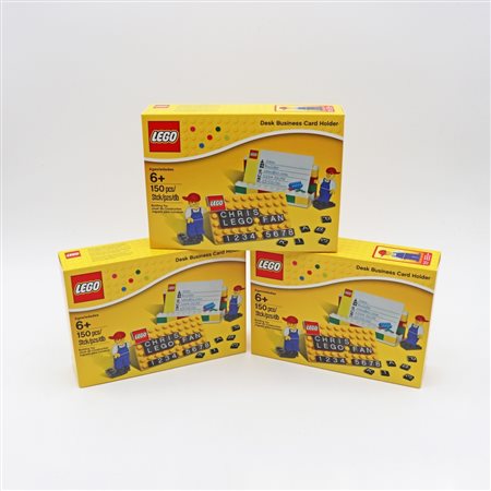 The LEGO Group  
LEGO 850425 ×3 – Desk Business Card Holder Lot 2012
 