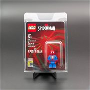 The LEGO Group  
LEGO comcon058 – Spider–Man, Advanced Suit (San Diego Comic–Con Exclusive) 2019
 10.4 x 14.4 x 2.5 cm