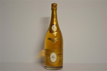 Cristal Roederer 1990Champagne1 bt MgEEtichetta lievemente danneggiata