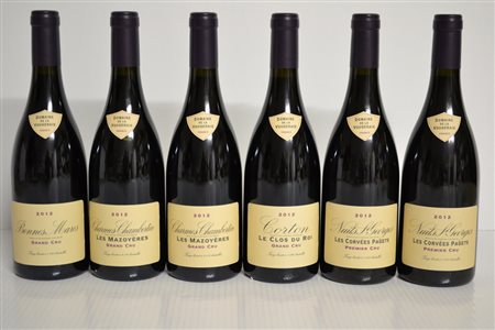 Selezione Domaine de la Vougeraie 2012Cote de Nuits&nbsp;Bonnes-Mares Grand...