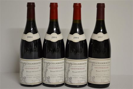 Gevrey-Chambertin Les Evocelles Domaine Dugat-PyCote de Nuits2004 - 3 bt 1997...