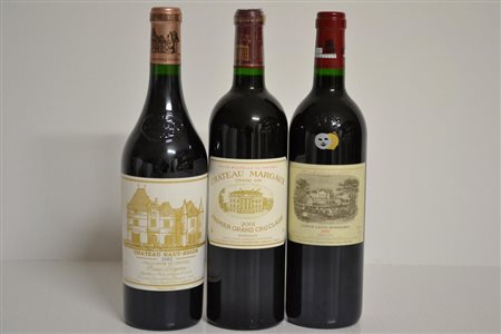 Selezione BordeauxChateau Haut-Brion 2002 - 1 btChateau Margaux 2001 - 1...