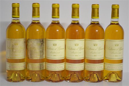 Chateau d&rsquo;Yquem 2001Sauternes, 1er Grand Cru Classe6 bt - cslEDue bt...