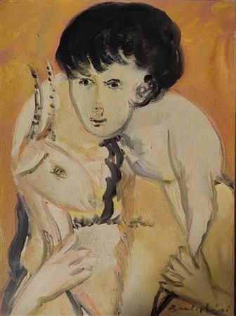 Remo Brindisi “Due figure”