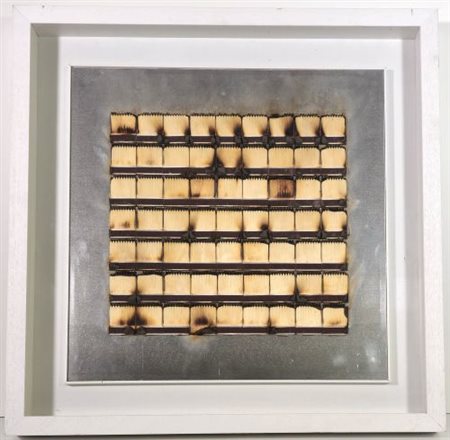 Bernard Aubertin “Dessin de Feu” 2010