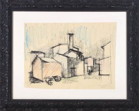 Claudio Cintoli “Senza titolo” 1956
