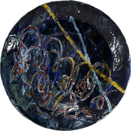 Mario Schifano “Gigli d’acqua”