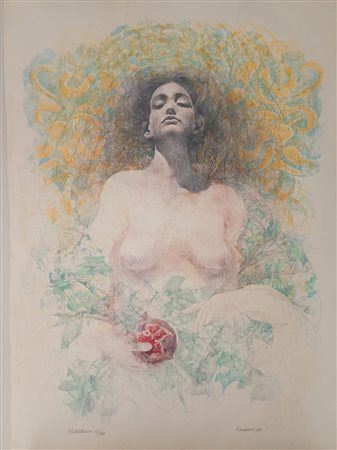 Renzo Vespignani “Il melograno” 1990