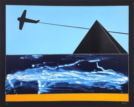 Franco Angeli “Senza titolo” 1984-88