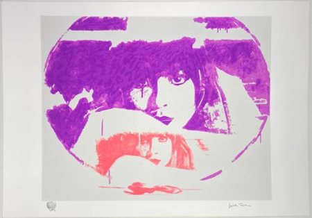 Giosetta Fioroni “Doppio liberty light purple”