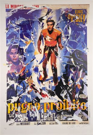 Mimmo Rotella “Pugno Proibito”