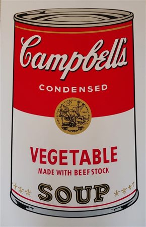 Andy Warhol After “Vegetable from Campbell’s soup”