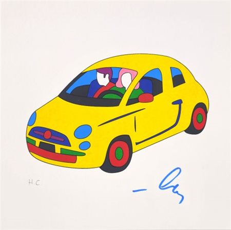 Marco Lodola “500 gialla”