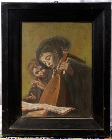  
Musicisti inizi XX secolo
Pastello su carta, cm 60 x 45 