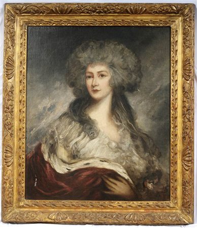  
Ritratto di Georgiana Cavendish duchessa del Devonshir XIX secolo
Olio su tela, 76,5 x 64 cm 