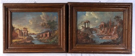  
 Gran Tour  inizio XIX secolo
Olio su tela, cm 25 x 34 