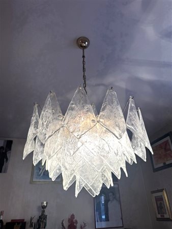  
Lampadario in sospensione anni '70/'80
 48 x 68 cm