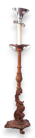  
Piantana in legno fine XIX  inizi XX secolo
 127 x 36 cm