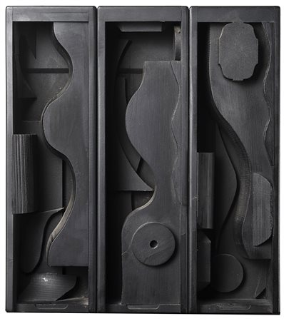 Louise Nevelson (Kiev 1899 - New York 1988) - "Night blossom" 1973 scultura...